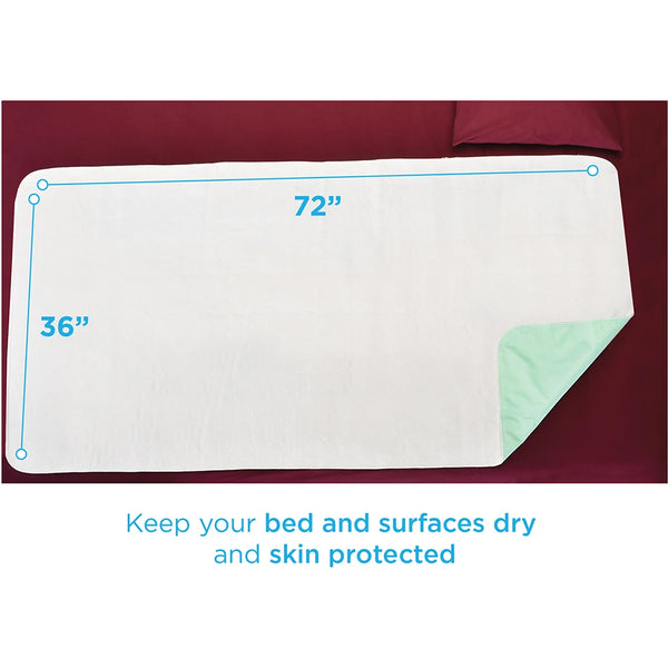 UNDERPAD 36"X72" WHT UP-3672