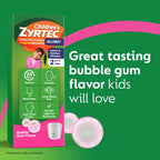 Children's Zyrtec 24HR Allergy Syrup, Bubblegum, 4 oz
