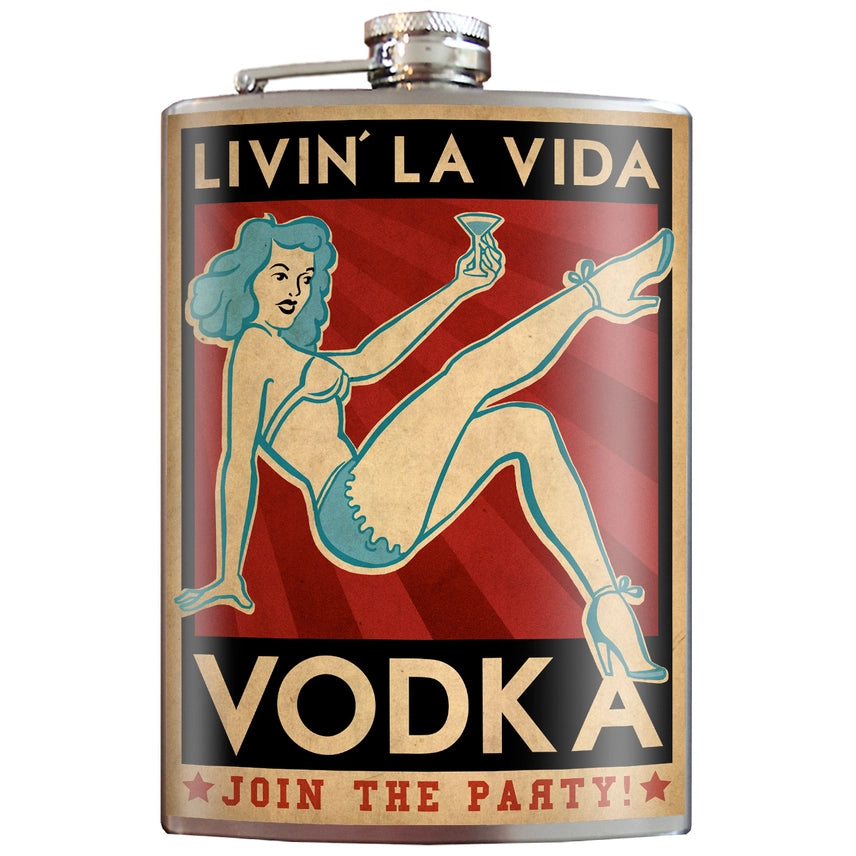 Last Call - Flask - La Vida Vodka