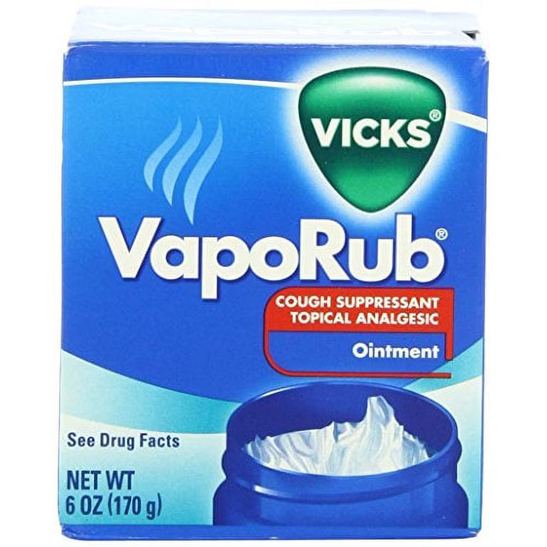 VICKS VAPORUB ONT 6OZ