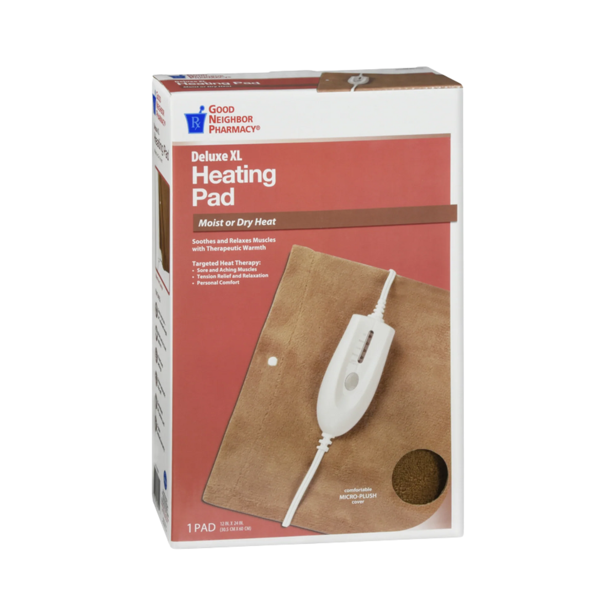 GNP HEATING PAD MOIST/DRY HEAT