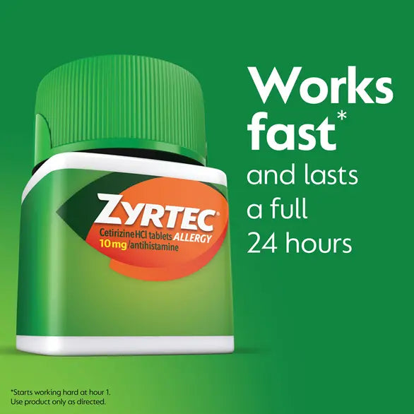 ZYRTEC ALLERGY 10 MG LCP 12