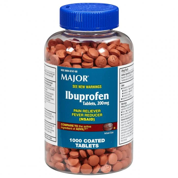 IBUPROFEN 200MG TAB 1000