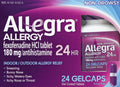 ALLEGRA OTC 24HR 180MG GELCAP 24CT