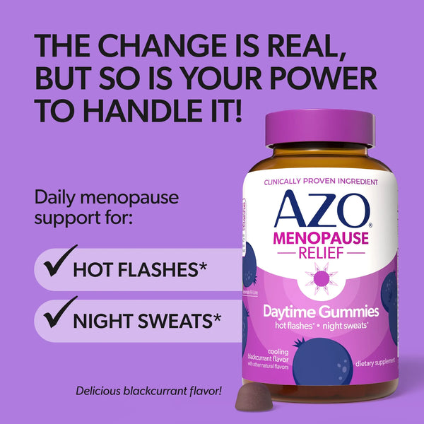 AZO MENOPAUSE RELIEF DAYTIME GMY 30CT
