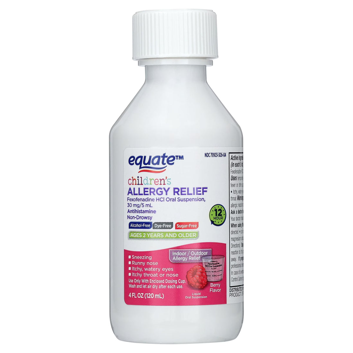 CHILDRENS ALLERGY 30MG-5ML SUS 118 ML