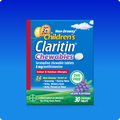 CLARITIN CHILD 5MG 24HR CHEW GRAPE 30CT