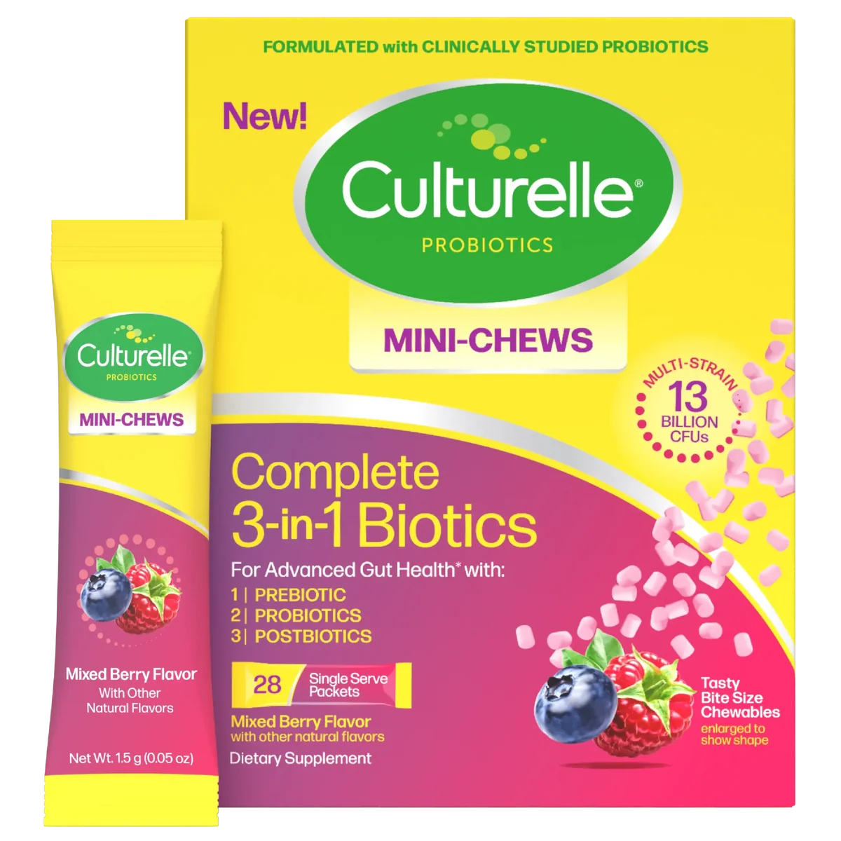 CULTURELLE PROB CMPLT 3IN1 BIOTCS PKT 28