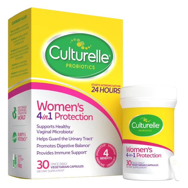CULTURELLE PROBIOTIC WMN 4IN1 CAP 30CT