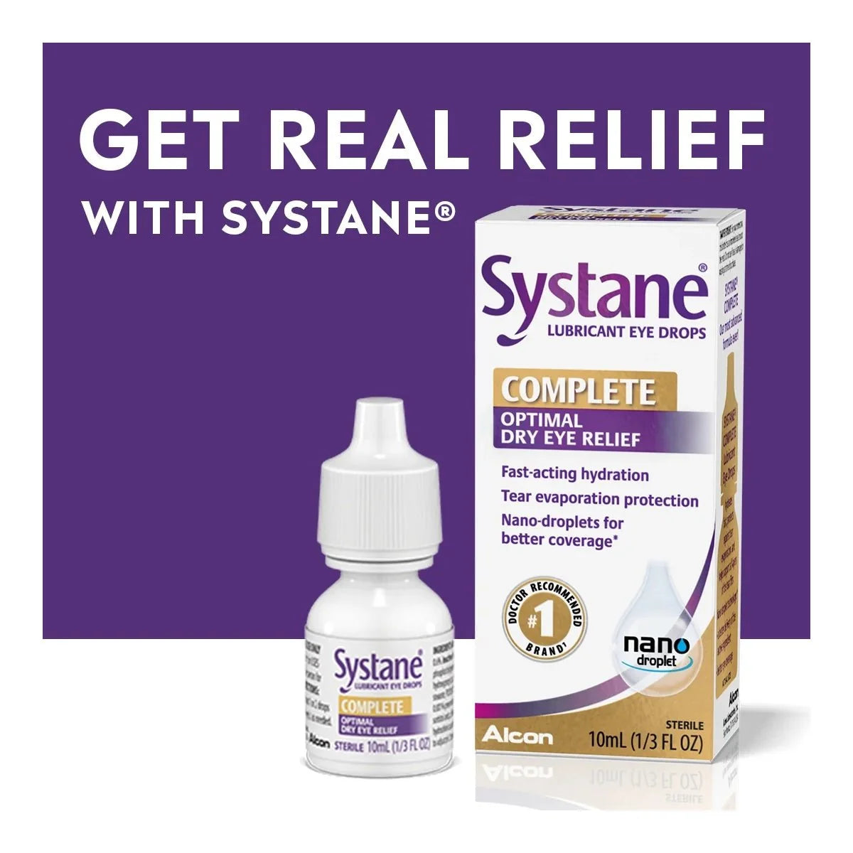 SYSTANE COMPLETE DRY EYE RELIEF DRP 10ML