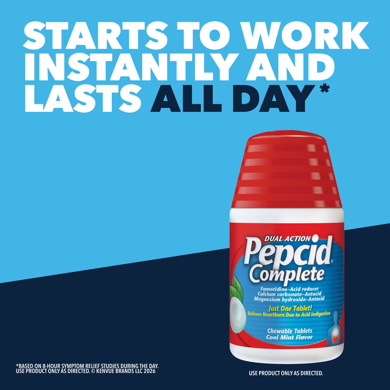 PEPCID COMPLETE TABLET MINT 50CT