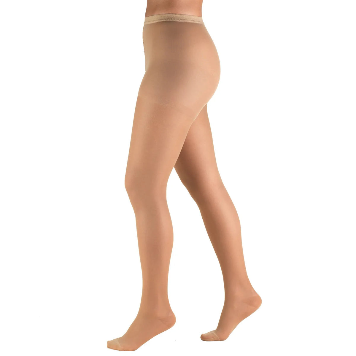 GNP PANTYHOSE SHR 15-20MMHG BEIGE MD