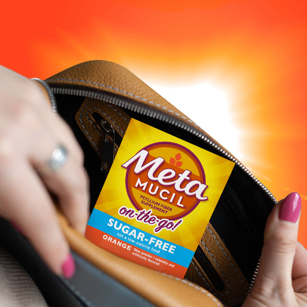 METAMUCIL ON-THE-GO ORN S/F PKT 30X5.8GM