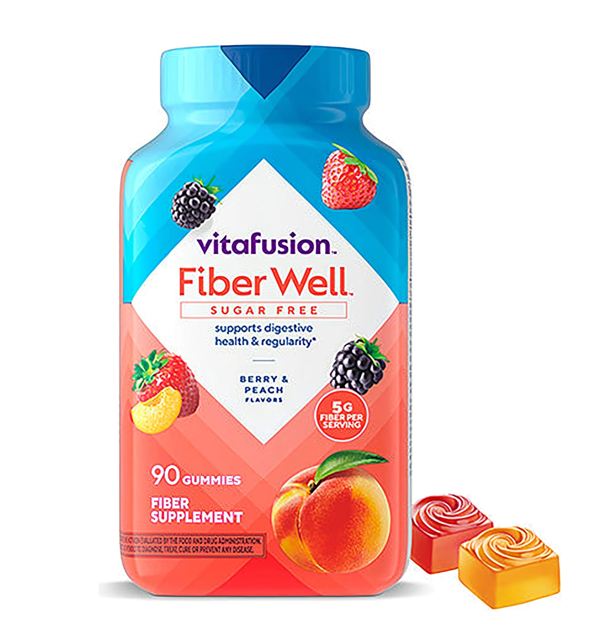 VITAFUSION FIBER GUMMY 90CT