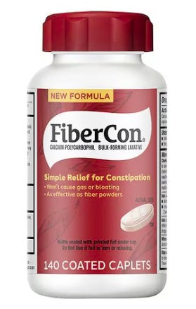 FIBERCON 625 MG CPL 140CT
