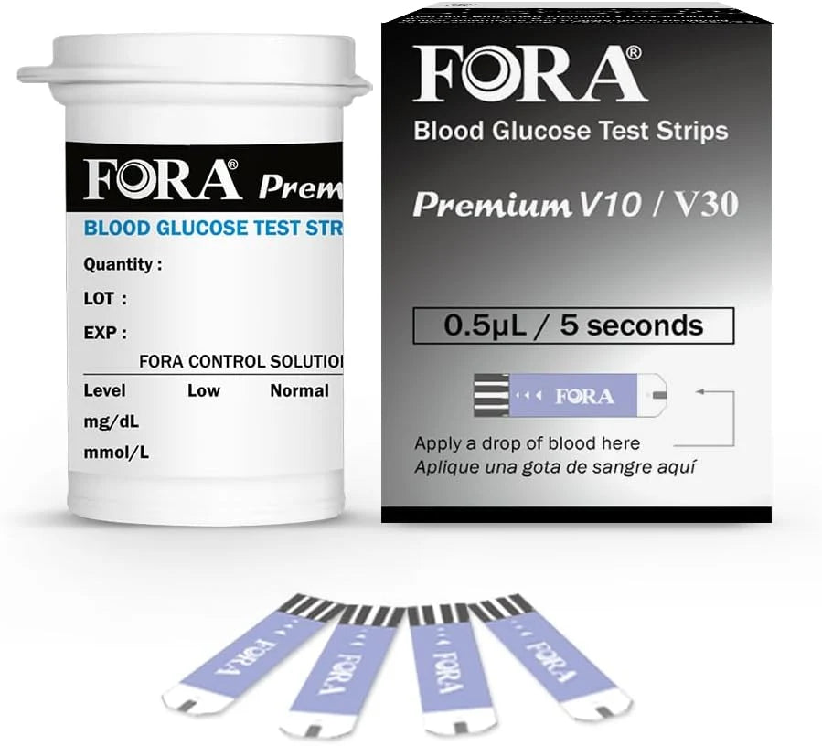 FORA PREMIUM V10&V30 TEST STRIPS 50CT