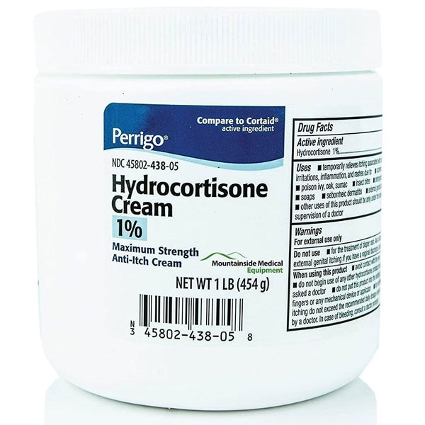 HYDROCORTISONE 1% CRM 454 GM