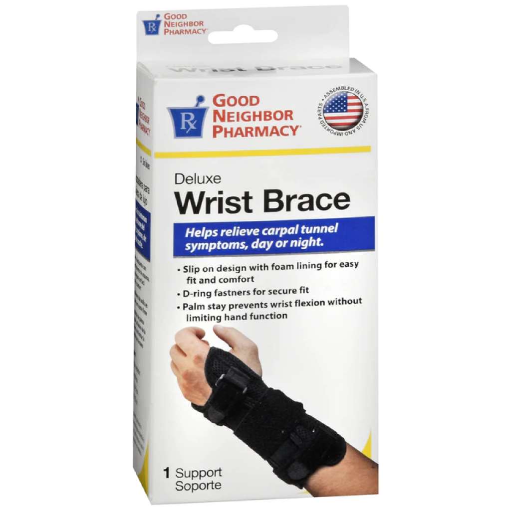 GNP WRIST BRACE DLX RIGHT L/XL