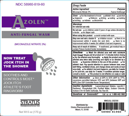 AZOLEN ANTI-FUNGAL 2% WSH 170 GM
