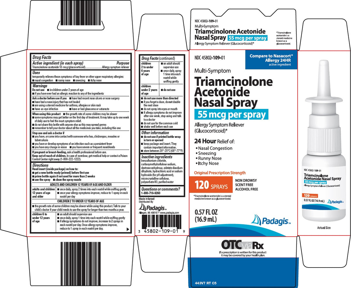 TRIAMCINOLONE ACET 55MCG SPY(120) 16.9ML