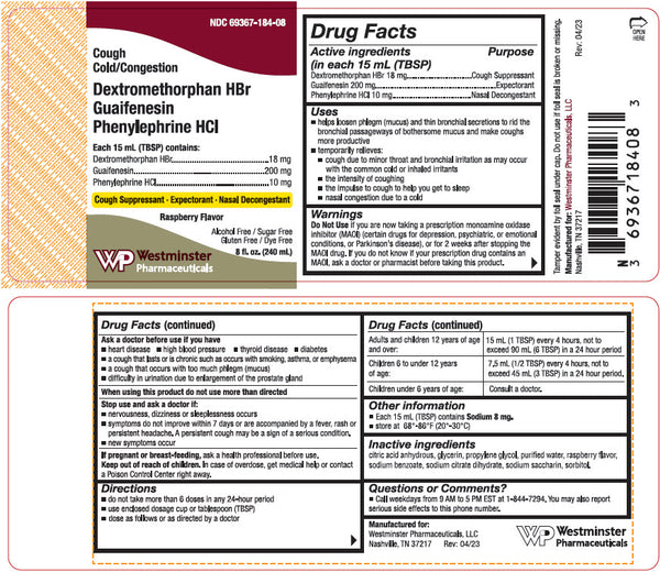 DEXTROMETHORPHAN-GUAF-PHEN LIQ 240 ML