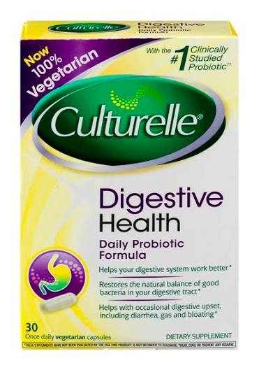CULTURELLE DIGESTIVE HEALTH CAP 30CT