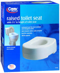 RAISED TOILET SEAT - FITS MOST