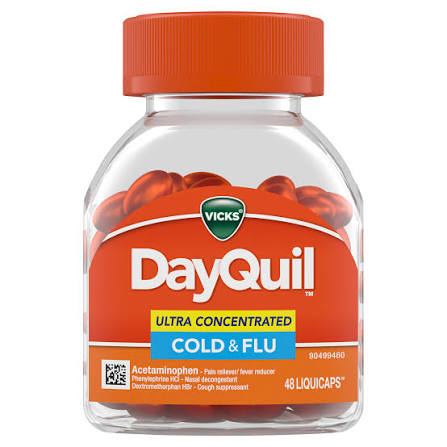DAYQUIL ULTRA CONC COLD&FLU LCP 48CT