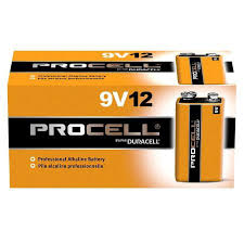 DURACELL PROCELL 9V 12CT