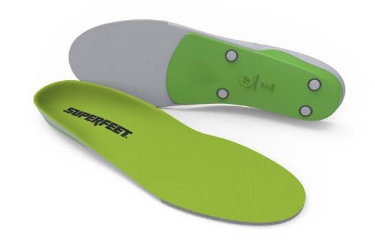 SUPERFEET TRIM TO FIT SZ H GREEN