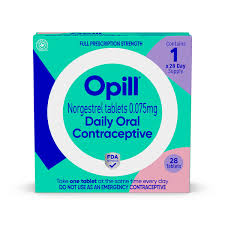 OPILL NORGESTREL 0.075 MG TAB 1X28 CT