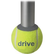 WALKER GLIDES TENNIS BALL W/ GLD PAD 2CT