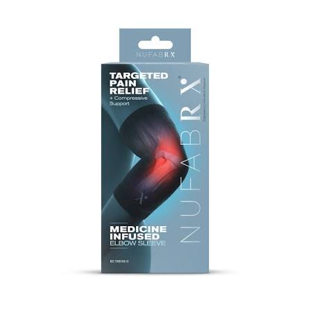 ELBOW NUFABRX MED INF PAIN RLF SLEEVE