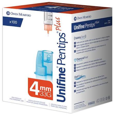 UNIFINE PENTIPS PLUS 4MMX32G 100CT