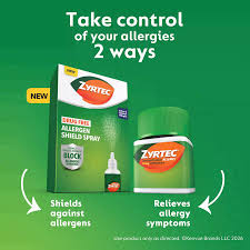 ZYRTEC ALLERGEN SHIELD 300 MG SPY