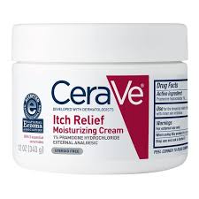 CERAVE ITCH RELIEF MOISTURIZE CREAM 12OZ