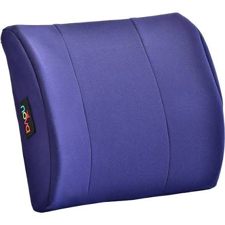 BACK CUSHION MEMORY FOAM 2675BL-R BLUE