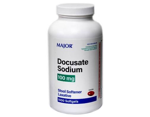 DOCUSATE SODIUM 100 MG SGC 100 UD AHP