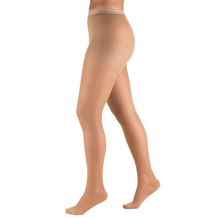 GNP PANTYHOSE SHR 15-20MMHG BEIGE QNPLUS