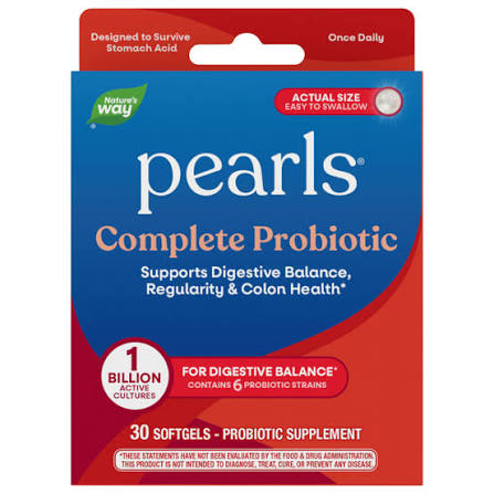 PEARLS COMPLETE PROBIOTIC SOFTGEL 30CT