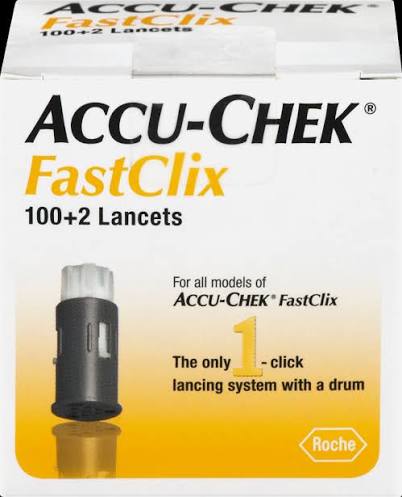ACCU-CHEK FASTCLIX DRUM 102CT