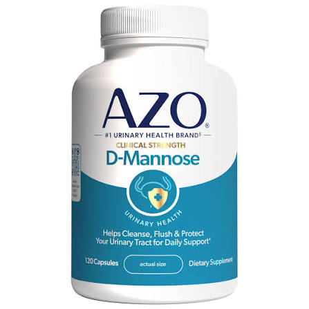 AZO D-MANNOSE URINRY TRCT HLTH CAP 120CT