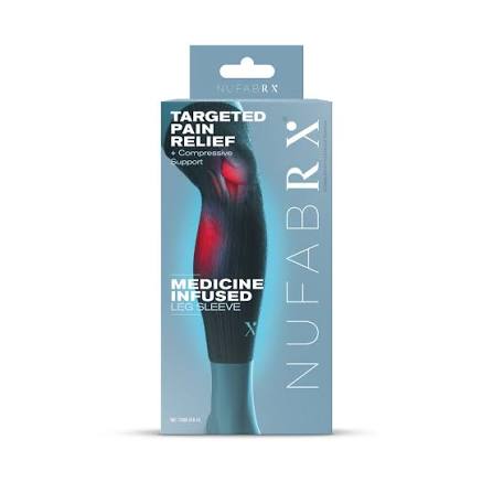 LEG NUFABRX MED INF PAIN RLF SLEEVE