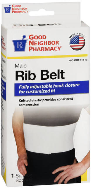 GNP RIB BELT SUPPORT MALE WHITE UNIV