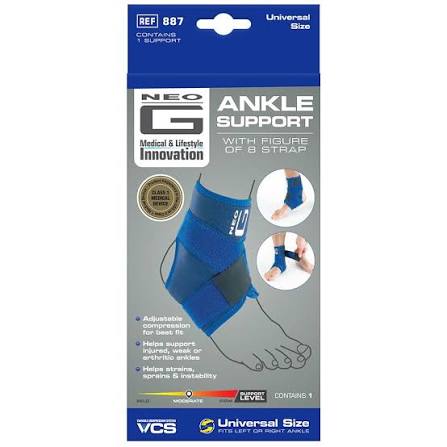 NEO G ANKLE SUPPORT FIGURE 8 STRAP OSFA