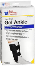 GNP ANKLE SUPPORT GEL AIR BLACK UNIV