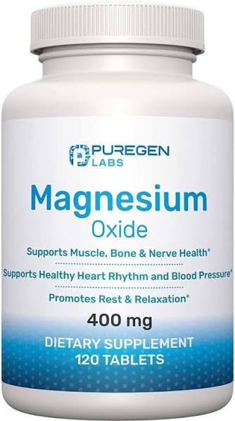 MAGNESIUM OXIDE 400MG TAB 100 (10X10) UD*