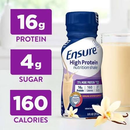 ENSURE HIGH PROTEIN LIQ VANILLA 6X8OZ
