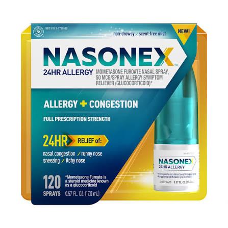 NASONEX 24HR ALLERGY SPRAY 120SPY 0.57OZ