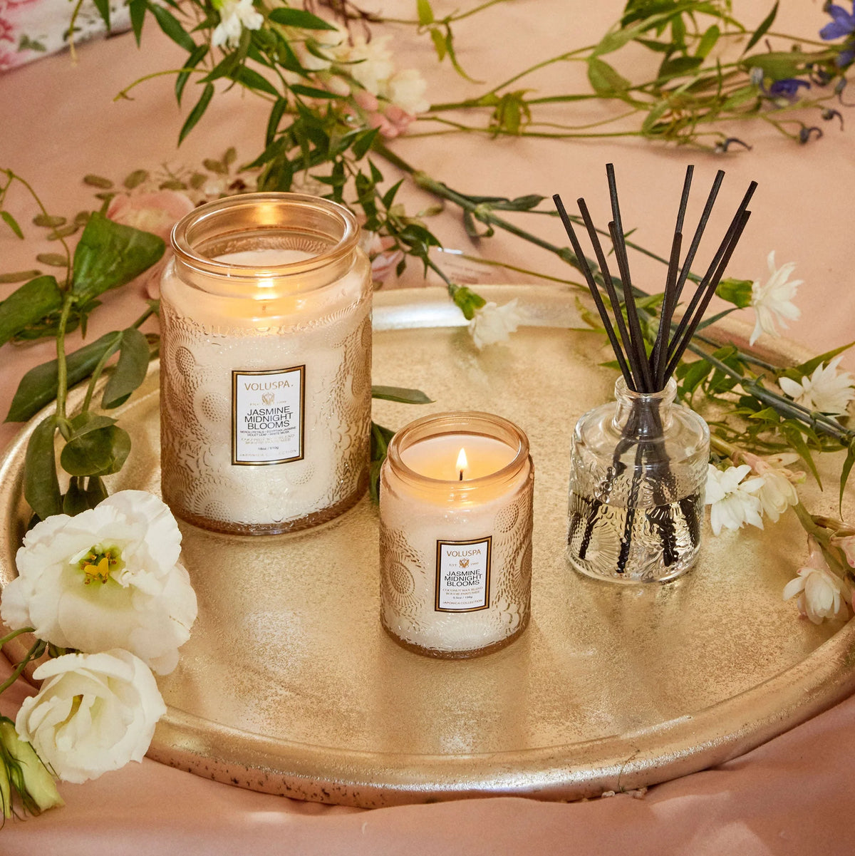 VOLUSPA - Jasmine Midnight Blooms Diffuser